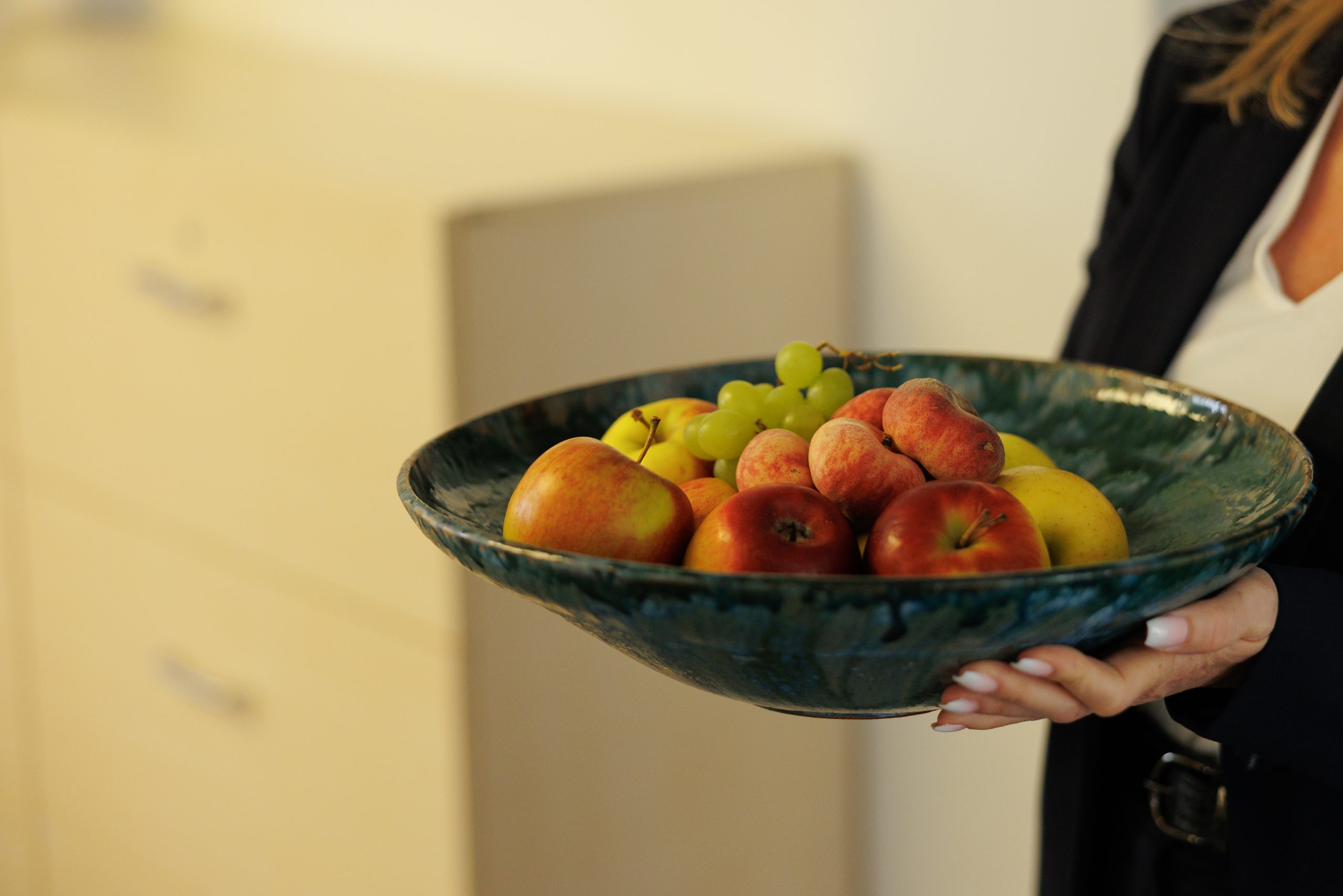 Frische Obstschale – ein Benefit im Kanzleialltag